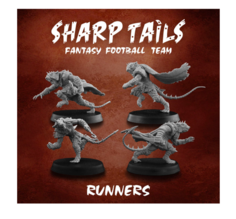 SB-RR2 Декоративная фигурка из пластика Ratman Runners x4 Scale Bro