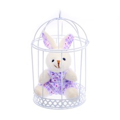 Мягкая игрушка «Прекрасная зайка», 9 см., цвет МИКС Milo Toys