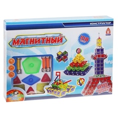 Конструктор магнитный, 108 деталей No Brand