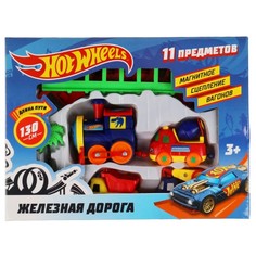 Железная дорога мультяшная «Хот Вилс», длина пути 130 см No Brand