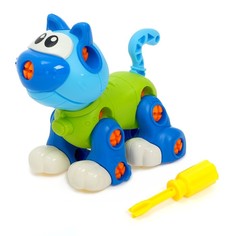 Конструктор винтовой «Кошечка», 43 детали, с отвёрткой No Brand