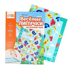 Весёлые липучки. Логический пазл «Птички» МИНИ No Brand