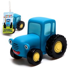 Игрушка для ванны Синий трактор с улыбкой, 10 см LX-ST200429 No Brand