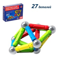 Магнитный конструктор, 27 деталей No Brand