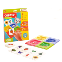 Сортер Изучаем цвета с карточками Домана Iq Zabiaka