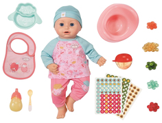 Кукла Zapf Creation Baby Annabell 703-601 Бэби Аннабель Время обеда 43 см.