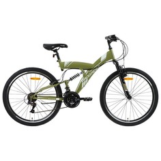 Велосипед PROGRESS Sierra FS Rus 2022 18" хаки