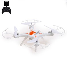 Квадрокоптер LH-X16WF, камера, передача изображения на смартфон, Wi-FI, цвет белый No Brand