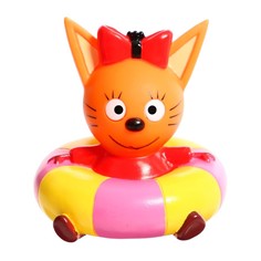 Игрушка для ванны "Карамелька на круге" Три Кота LXMKAR-02TC (125) Капитошка