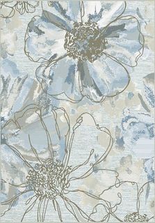 Рельефный ковер из вискозы GENOVA Цветы 38182 6949 91 Ragolle