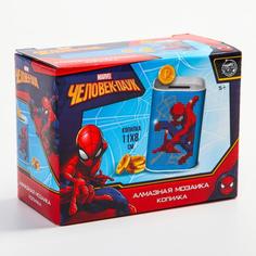 Алмазная вышивка на копилках Человек-Паук Marvel