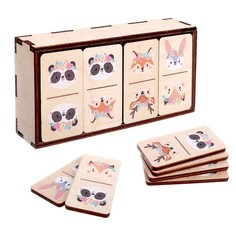 Настольная игра Домино животные No Brand