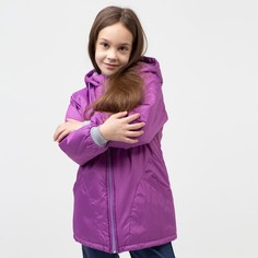 Куртка для девочки, цвет сиреневый, рост 110-116 см Ольга