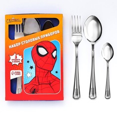 Набор детских столовых приборов, 3 предмета, Человек-паук Marvel