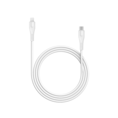 Кабель Canyon Type-C - Apple 8-pin MFI-4, 1.2 м, белый