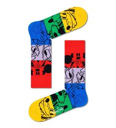 Носки унисекс Happy Socks DNY01 0200 разноцветные 25