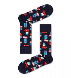 Носки унисекс Happy Socks HSS01 синие 25