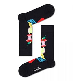Носки унисекс Happy Socks FRU01 черные 29