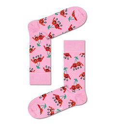 Носки унисекс Happy Socks CMA01 розовые 25