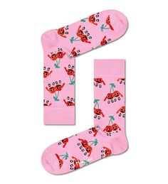Носки унисекс Happy Socks CMA01 розовые 25