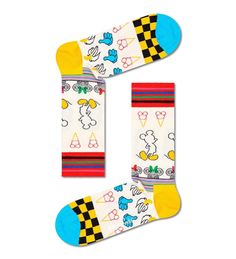Носки унисекс Happy Socks DNY01 1301 бежевые 25