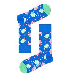 Носки унисекс Happy Socks CCA01 6300 синие 25