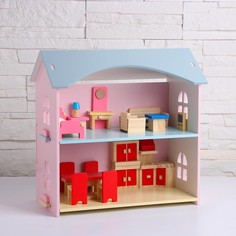 Кукольный домик «Сказка» 33х17х31,5 см No Brand