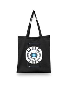 Шоппер унисекс Каждому Своё Portal/Портал/Головоломка GMPT10 черный