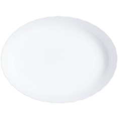 Блюдо Luminarc Смарт Кюзин овальное жаропрочное 250 градусов 320х240мм стекло белый