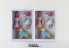 Кукла 8485 с питомцем в коробке Defa Lucy