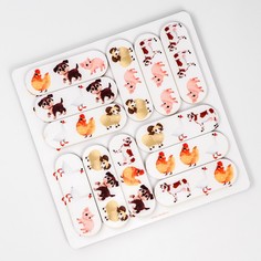 Головоломка Найди ряд, домашние животные Лесная мастерская