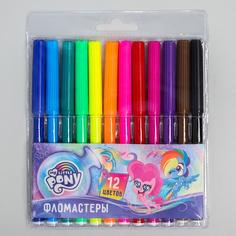 Фломастеры, 12 цветов, My Little Pony No Brand