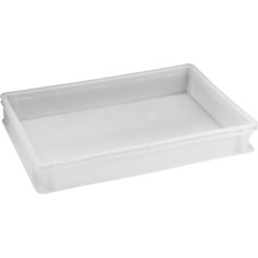 Контейнер для хранения теста Paderno 19л 600х400х95мм полиэтилен белый