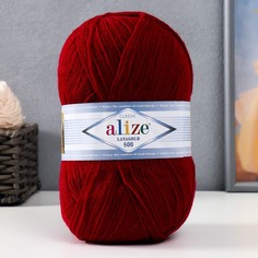 Пряжа "Lanagold 800" 49% шерсть, 51% акрил 730м/100гр (390) Alize