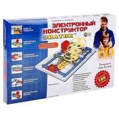 Электронный конструктор Знаток, 180 схем No Brand