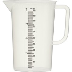 Кувшин мерный Paderno 1л 115х115х170мм полипропилен