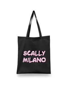 Шоппер унисекс Каждому Своё Scally Milano/Детройт/Скам MZSC4, черный