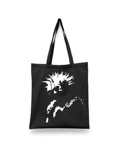 Шоппер унисекс Каждому Своё Король и Шут/Горшок/КиШ MGKSH7, черный