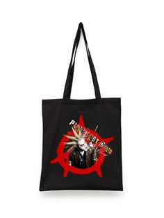 Шоппер унисекс Каждому Своё Король и Шут/Горшок/КиШ MGKSH3, черный