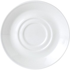 Блюдце Steelite Симплисити 160х160х17мм, фарфор, белый