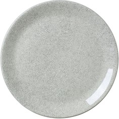 Тарелка Steelite Инк Грей мелкая 300х300мм, фарфор, белый