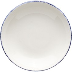 Салатник Steelite Блю дэппл 350мл, 130х130х25мм, фарфор, белый-синий