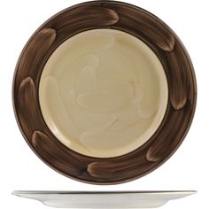 Тарелка Steelite Пепперкорн 270х270х35мм, фарфор, коричневый-бежевый