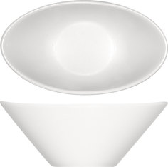 Салатник Bauscher Опшенс 100мл, 108х61х40мм, фарфор, белый