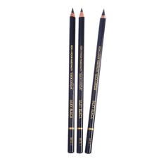 Набор 3 шт. карандаш цветной Koh-I-Noor GIOCONDA 8815 soft, черный 3502241