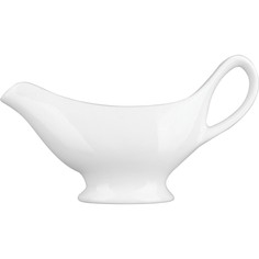 Соусник Kunstwerk 80мл, 150х45х85мм, фарфор, белый