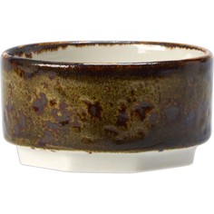 Соусник Steelite Крафт Браун 55мл, 65х65х30мм, фарфор, коричневый