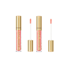 Блеск для губ Charme Brilliant Shine питательный, Розовый нектар, 2 шт.