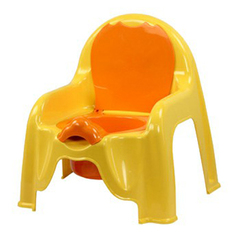 Горшок-стульчик детский Альтернатива желтый Alternativa