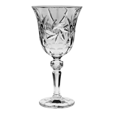 Бокал для вина Crystal Bohemia прозрачный 220 мл 2 шт